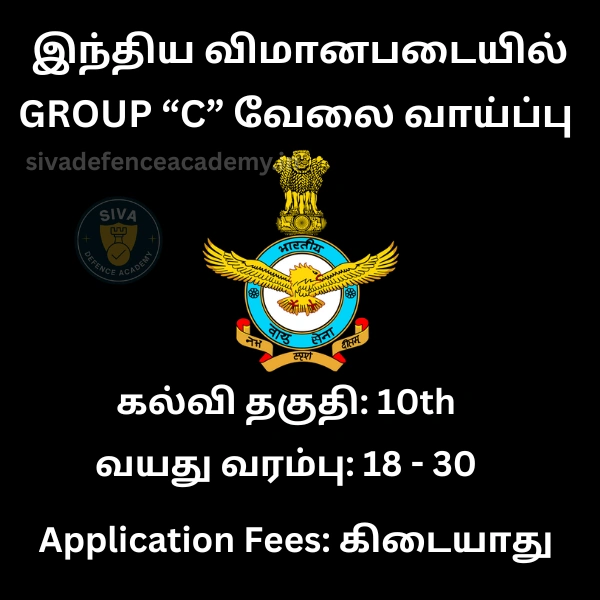 Air Force Group C Recruitment 01/2025