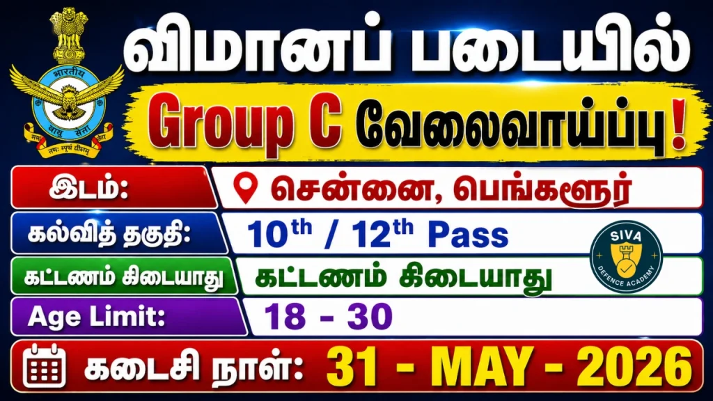 Airforce Group C Recruitment 2026